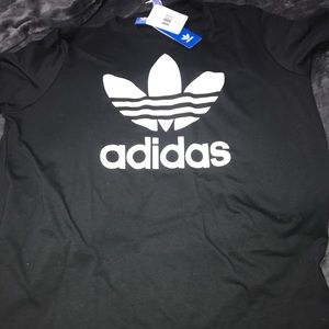 Black adidas tshirt